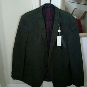 Brand New Sean Jean Collection Green Blazer
